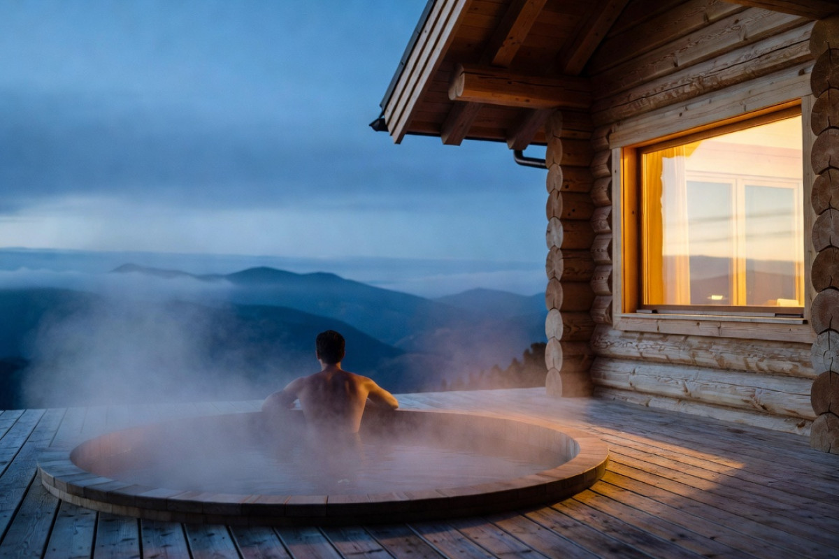 Prywatny dom z bali i SPA w Beskidzie Sądeckim — kiedy daje więcej niż nocleg